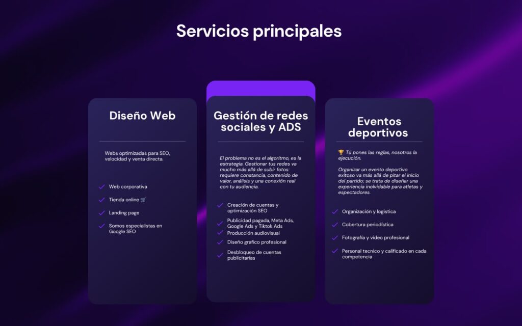 banner paginas web en lecheria anzoategui barcelona puerto la cruz gigahertz 0333